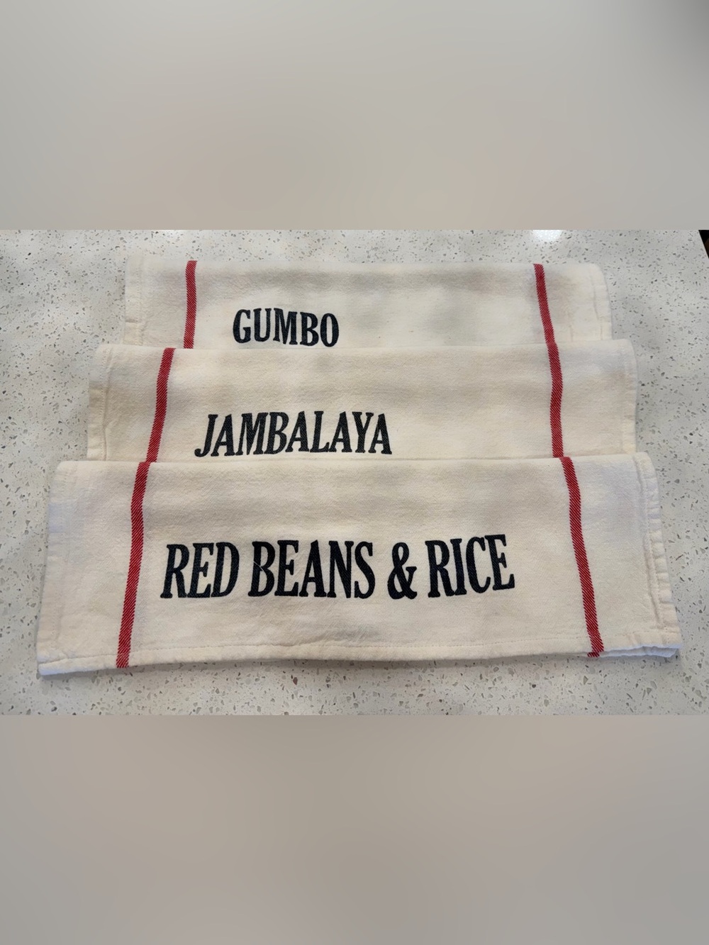 NOLA Dishes Kitchen Towels